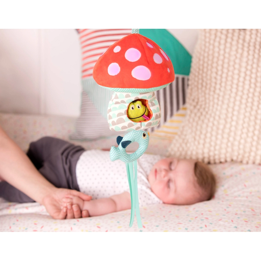 B.TOYS B. Spieluhr mit Licht - Pilz Mehrfarbig