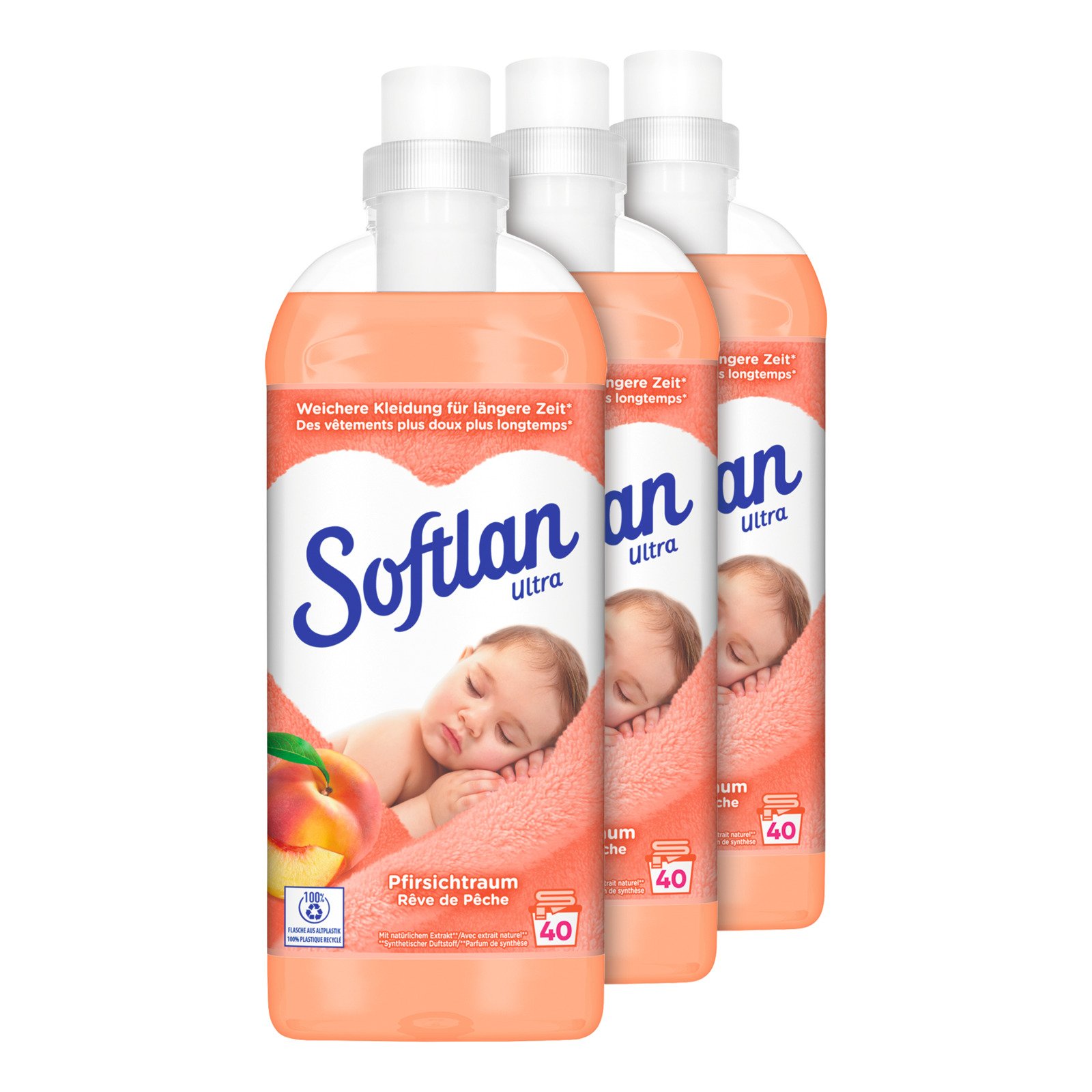 Softlan Pfirsichtraum 3x1l