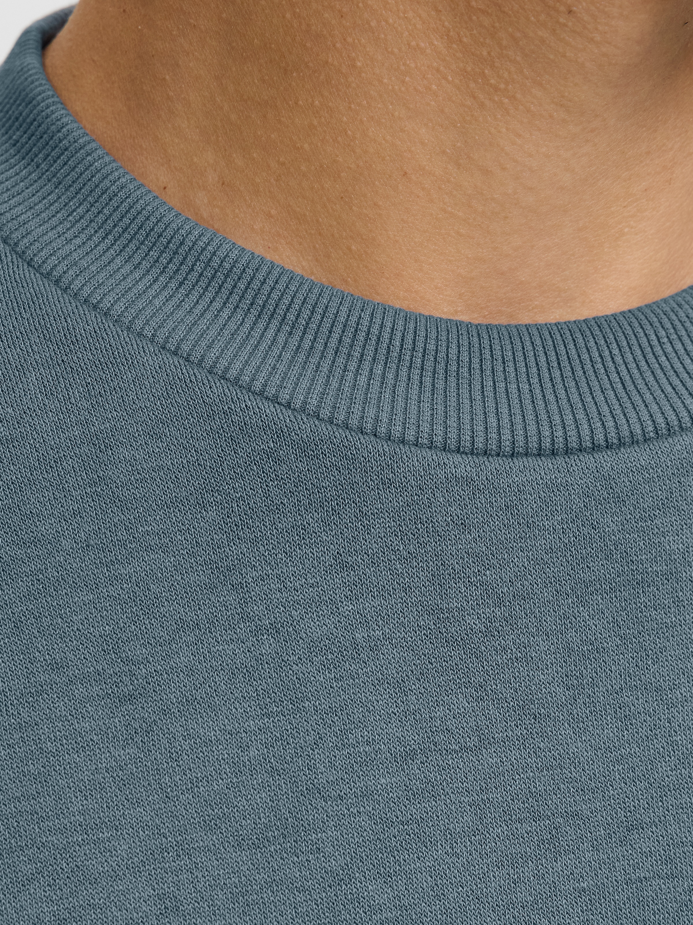 Jack & Jones Sweatshirt »JJEBRADLEY  mit Rippbündchen für Alltag und Freizeit«, mit Rippbündchen