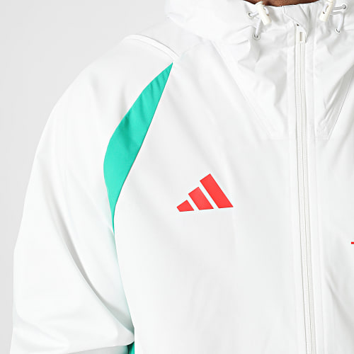 Coupe-Vent Capuche Manchester United IA7297 Blanc