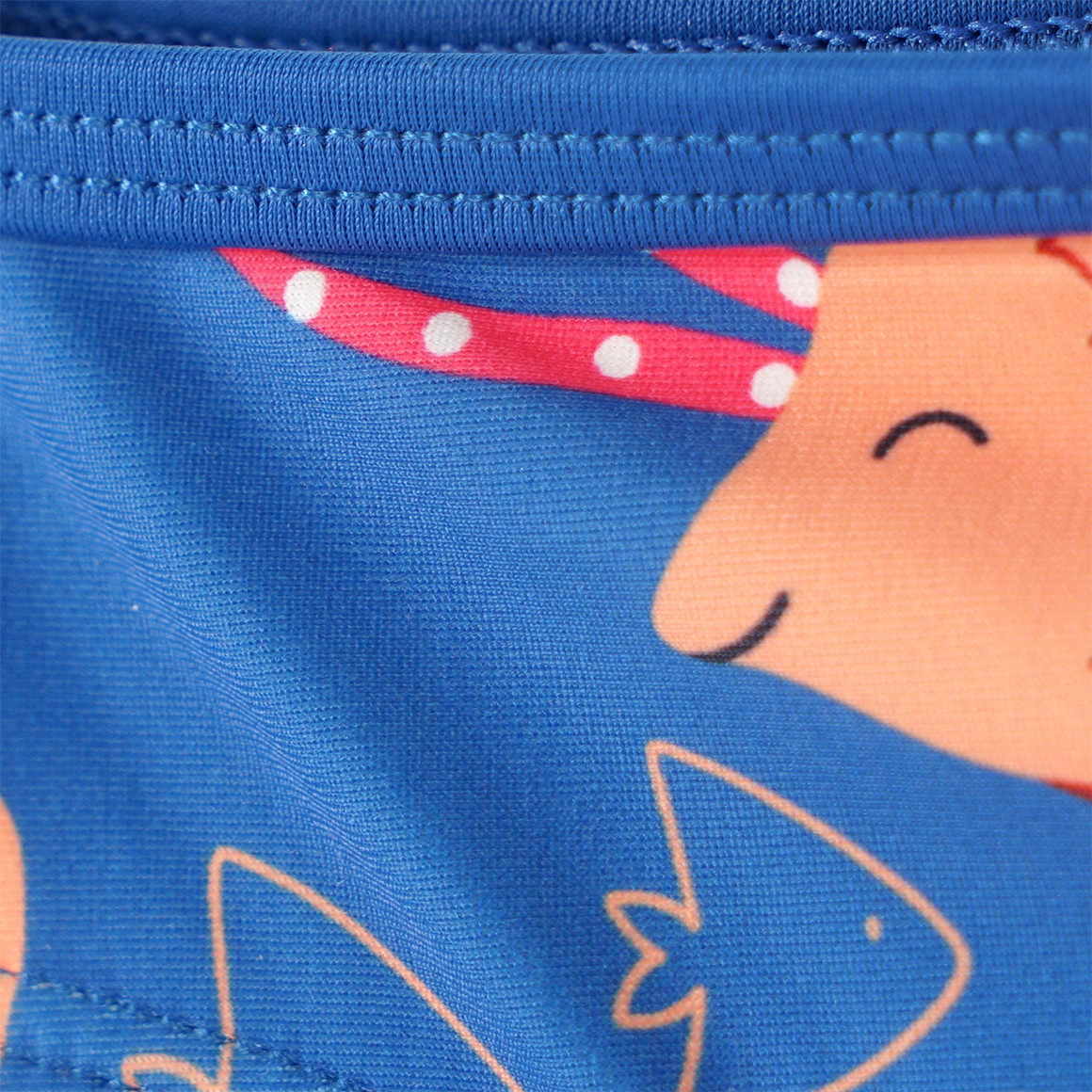 Famy Mädchen Bikini mit Meerestiere-Motiv blau / bunt