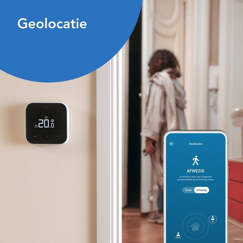 tado° - Slimme Thermostaat X - Smart Thermostaat - Bedrade Variant - Zwart/Wit