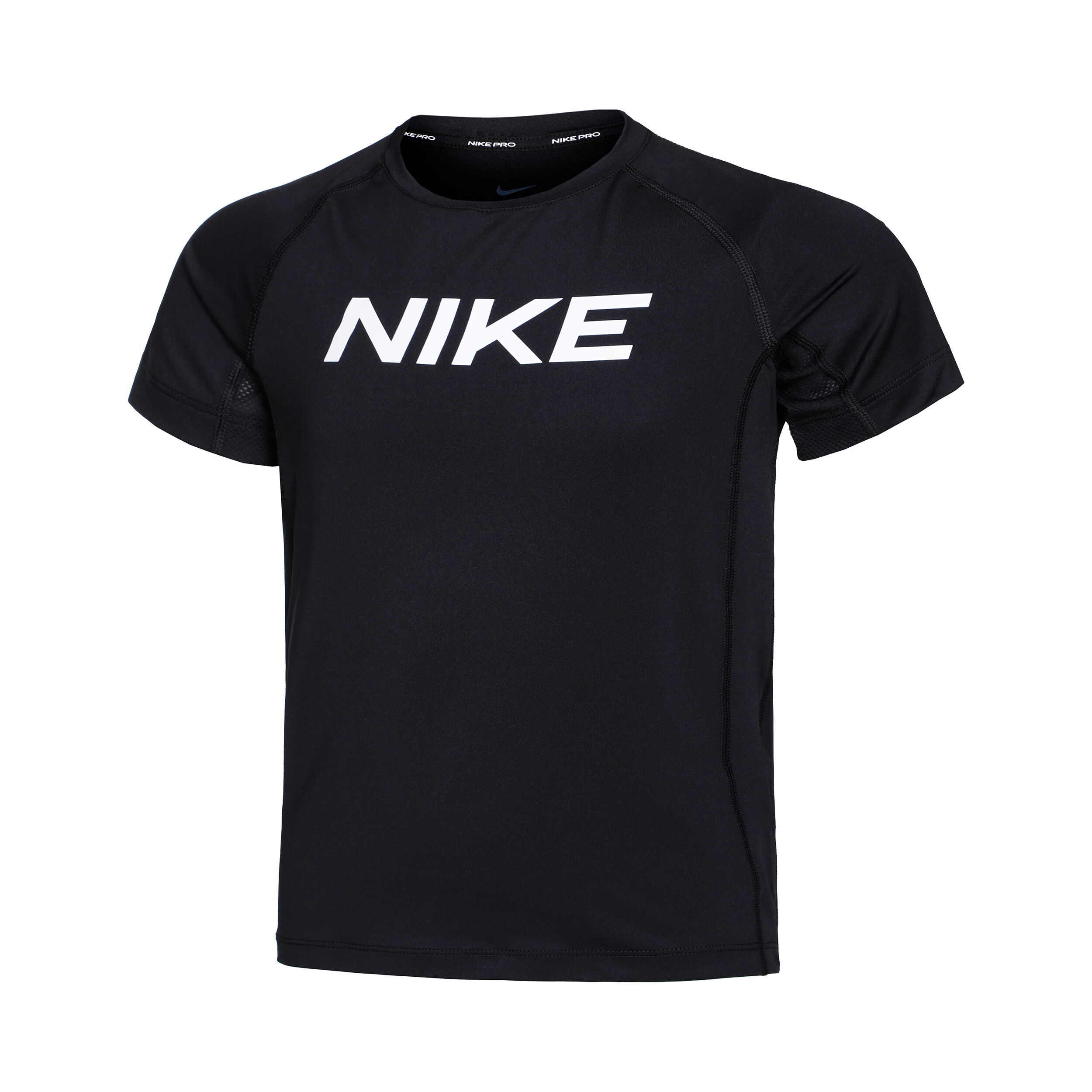 Nike Dri-Fit Pro T-shirt Garçons - Noir , Blanc