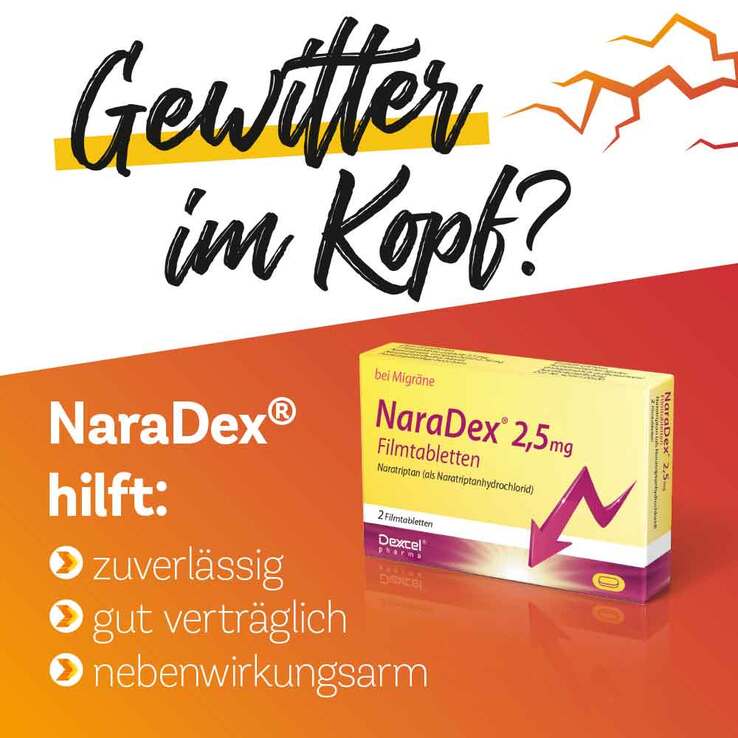 NaraDex® 2,5 mg Filmtabletten, 2 St