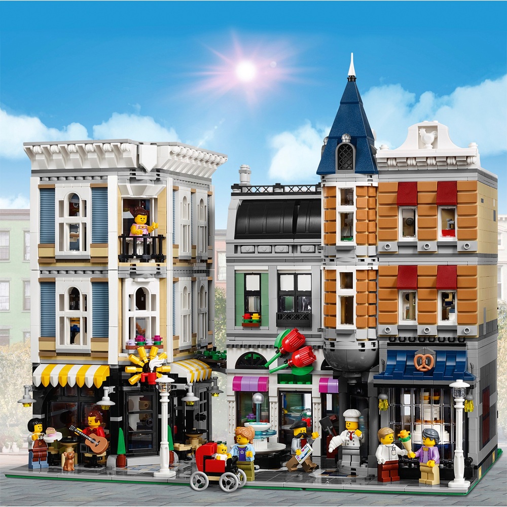 LEGO Creator 10255 Experten-Montageplatz-Set für Erwachsene