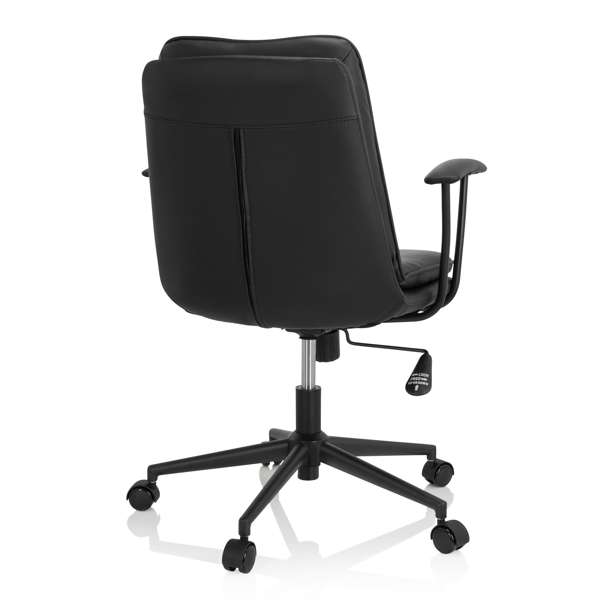 Home Office Bürostuhl SMALLO Kunstleder mit Armlehnen hjh OFFICE