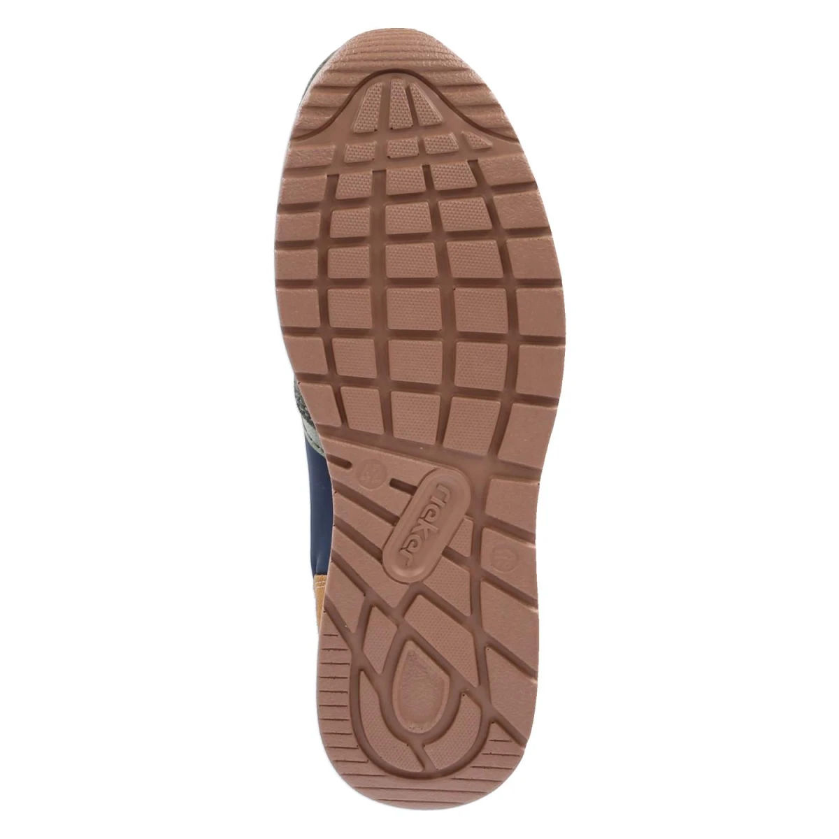 RiekerLow Sneaker - grün kombi
