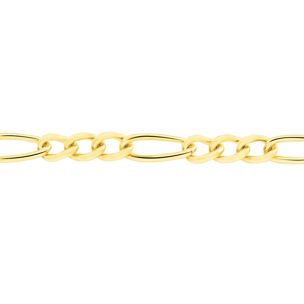 Chaîne Dougou Maille Alternée 1/3 Or Jaune