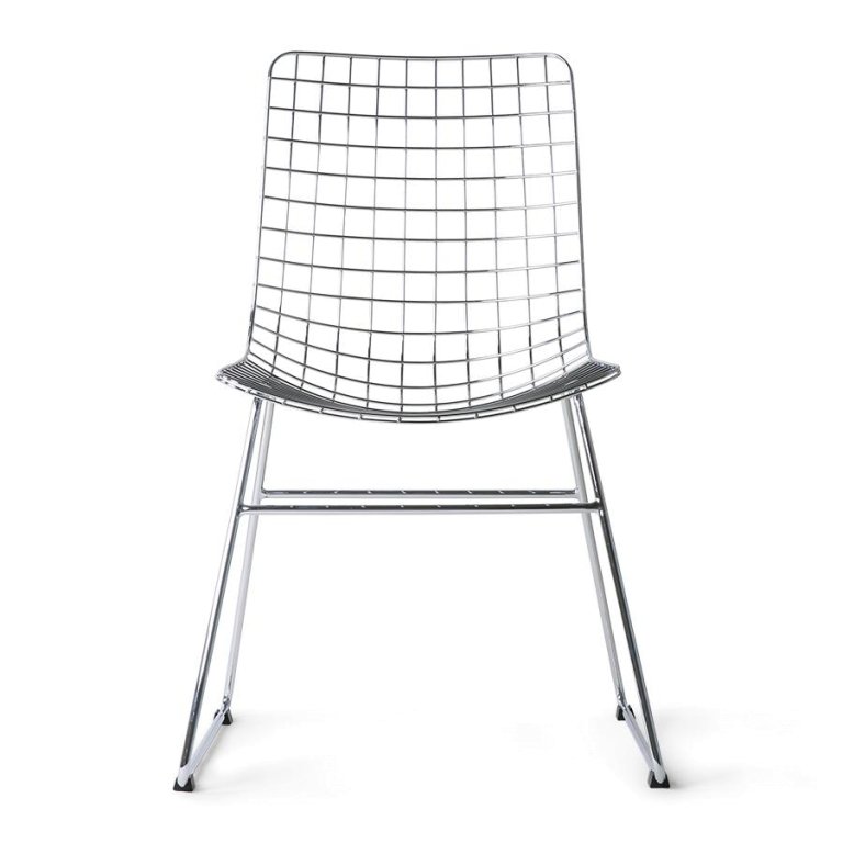 HKliving Wire stoel zwart