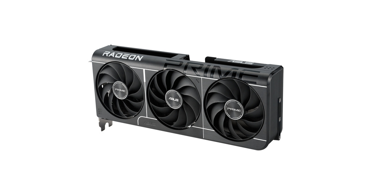 ASUSPRIME Radeon RX 9060 XT OC 16GB grafische kaart  (2x DisplayPort, 1x HDMI)