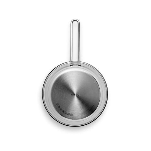 Eva Trio Steel Line Stegepande, Ø28 cm