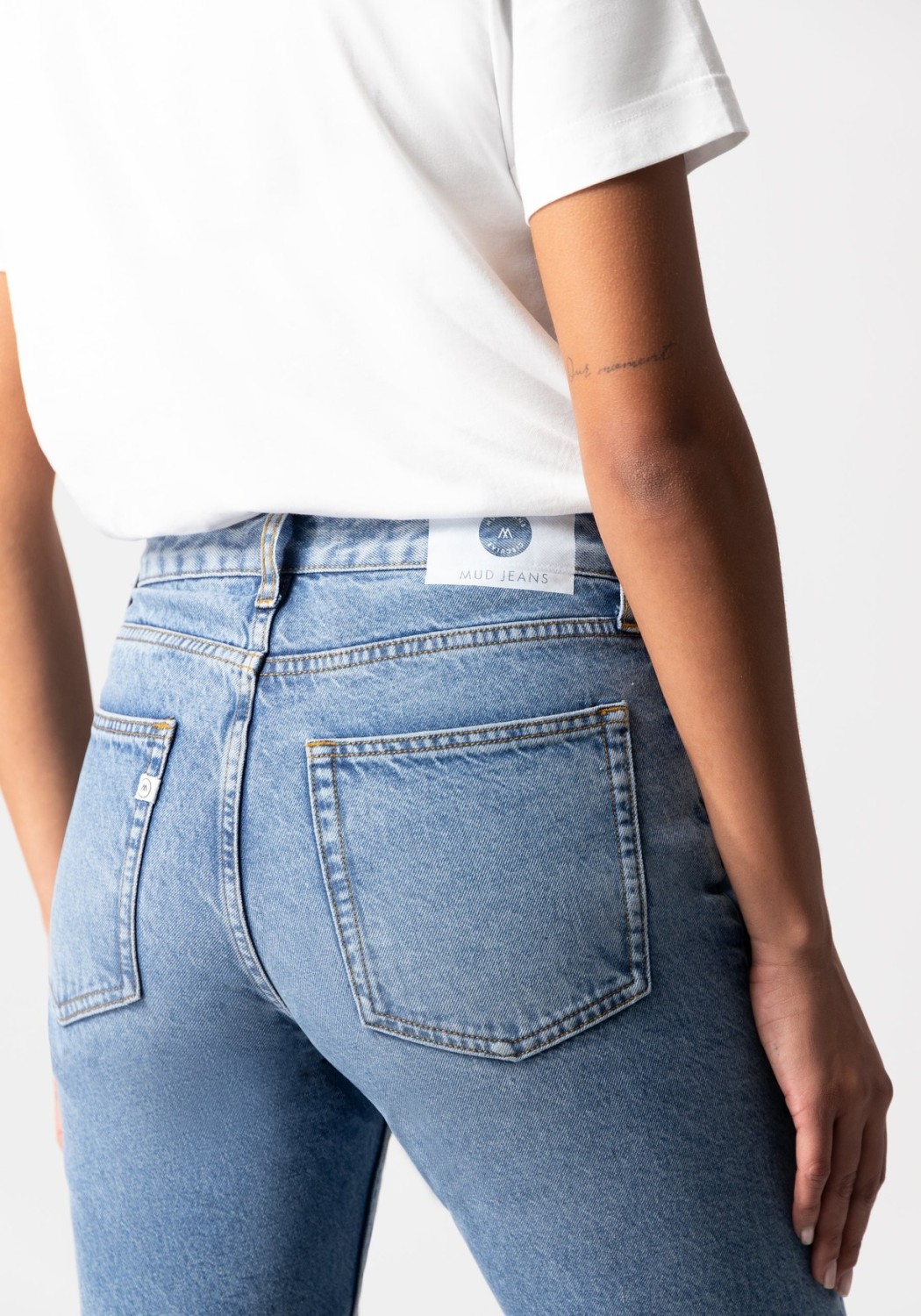 Mud Jeans Damenjeans Easy Go Stone Vintage