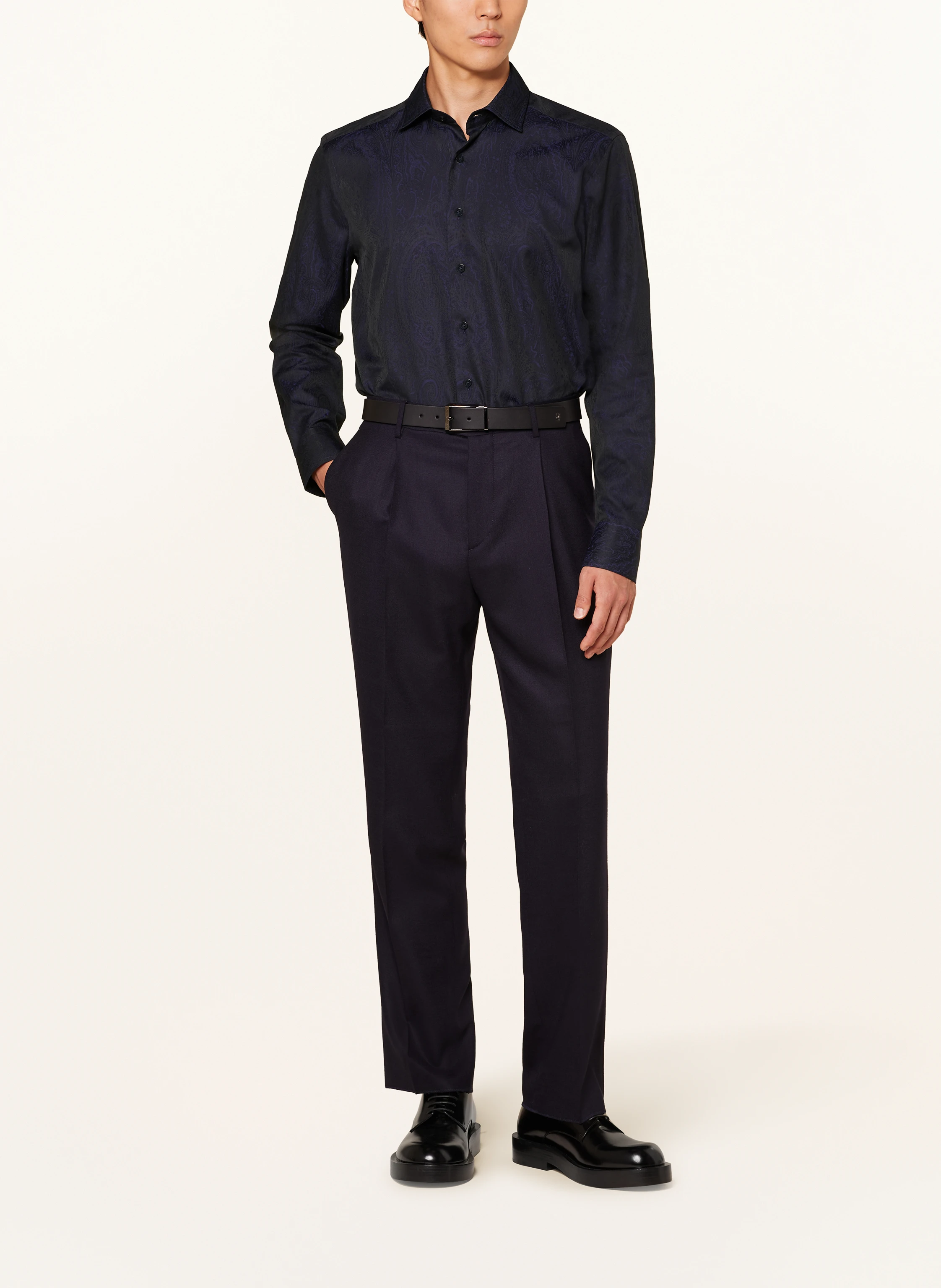 ETRO Brokat-Hemd Slim Fit