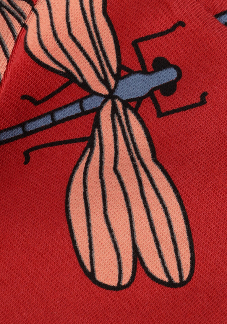 CARLIJNQ rode carlijnq legging dragonfly - babylegging