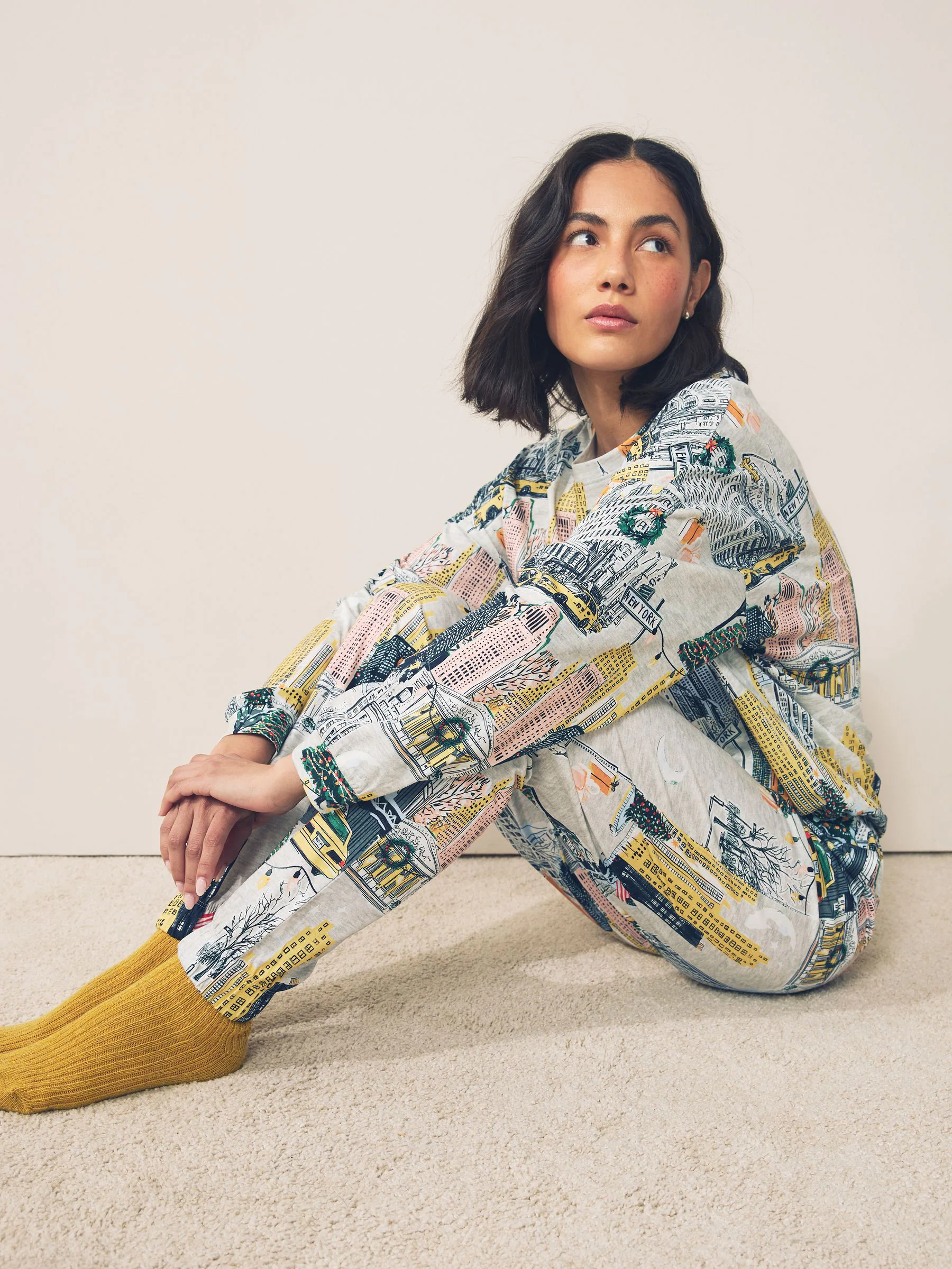 Oatmeal NYC - Pyjama met lange mouwen