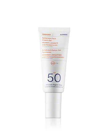 Korres Sun Care Yoghurt Sunscreen Face Cream-Gel SPF 50 40ml