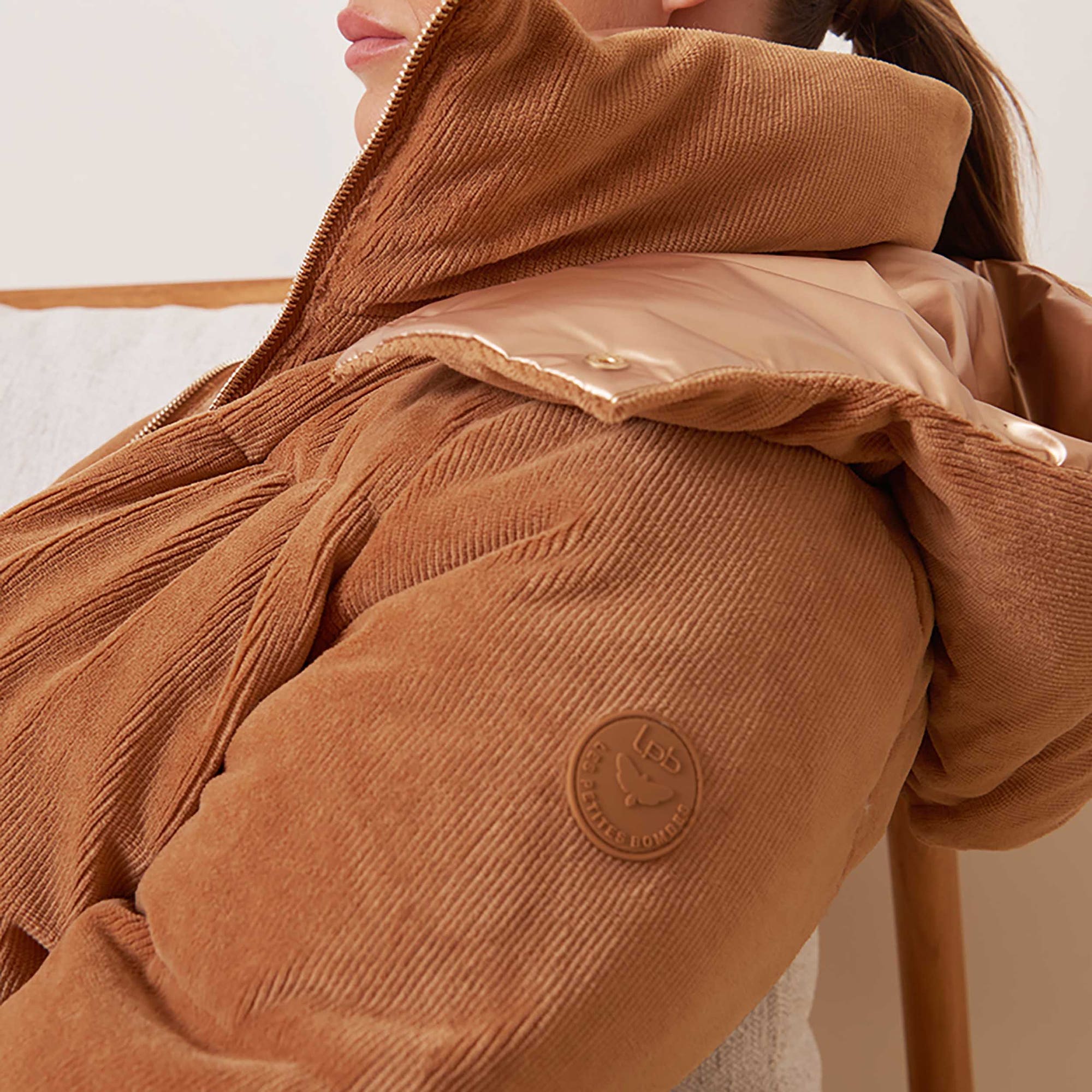 Doudoune Femme camel