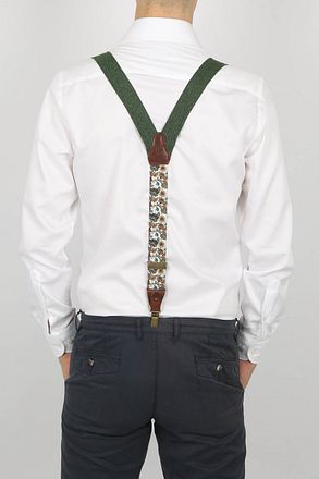 Sir Redman Luxe Bretels Essential Donkergroen SR328 kopen