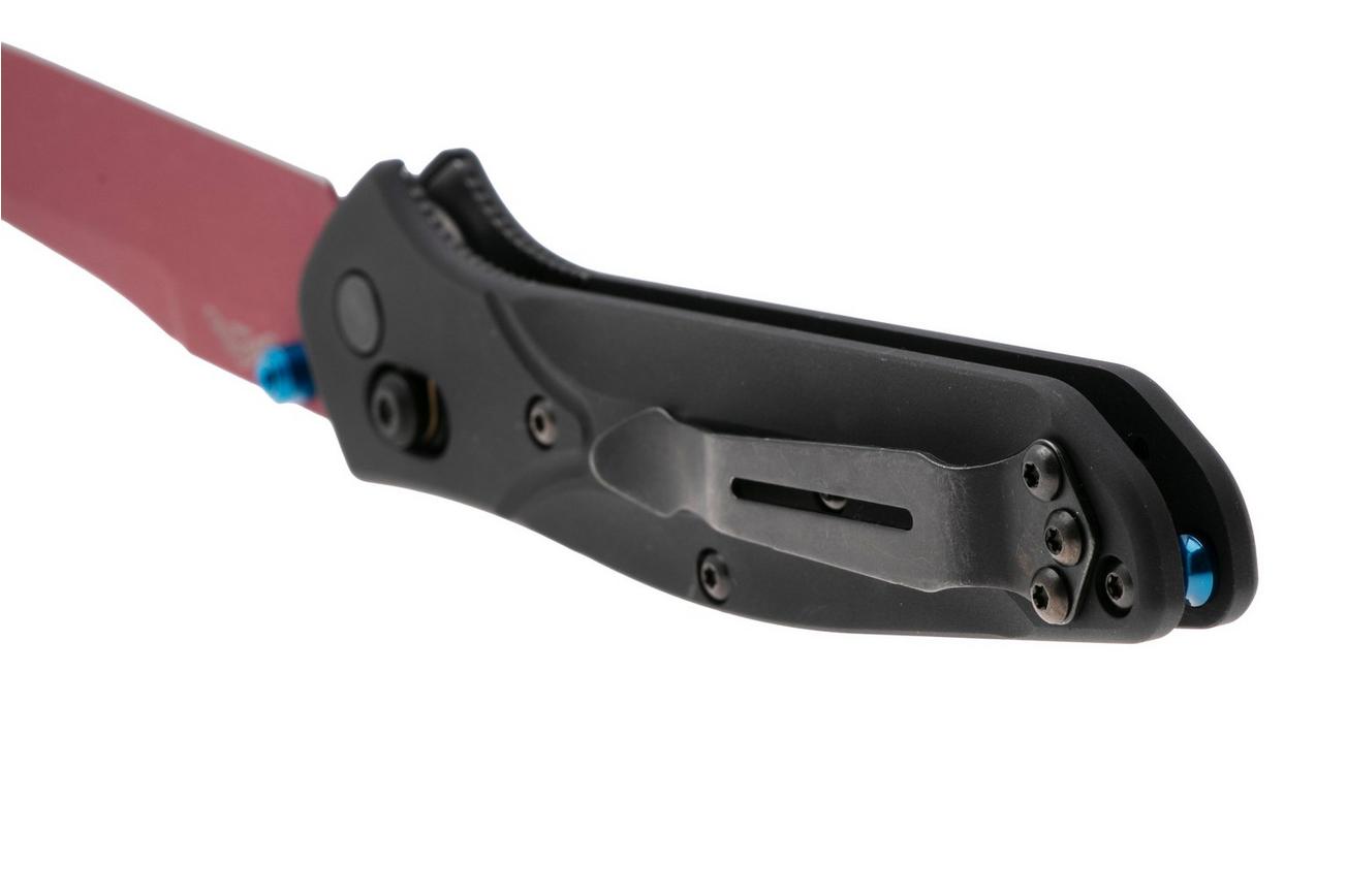 Benchmade Osborne 940CN-2504, Cranberry Frost Cerakote CPM-S30V, Black 6061-T6 Aluminum, 2025 Limited Edition zakmes