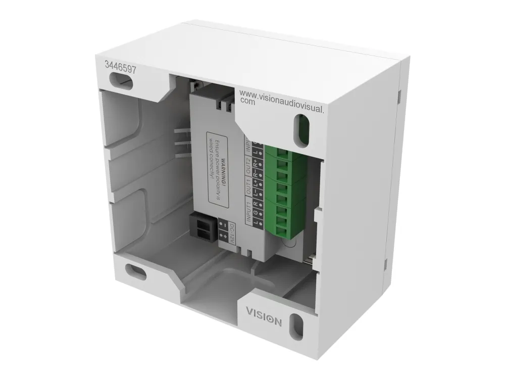 Vision TC3-AMP - Forstærker - 50 Watt (Total) - hvid
