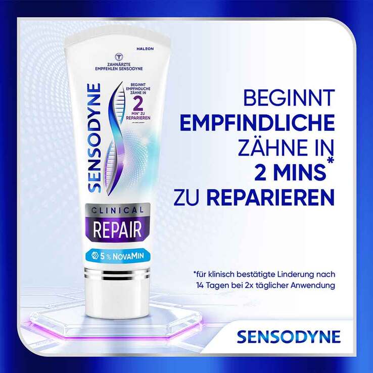 Sensodyne Clinical Repair Zahnpasta, 75 ml