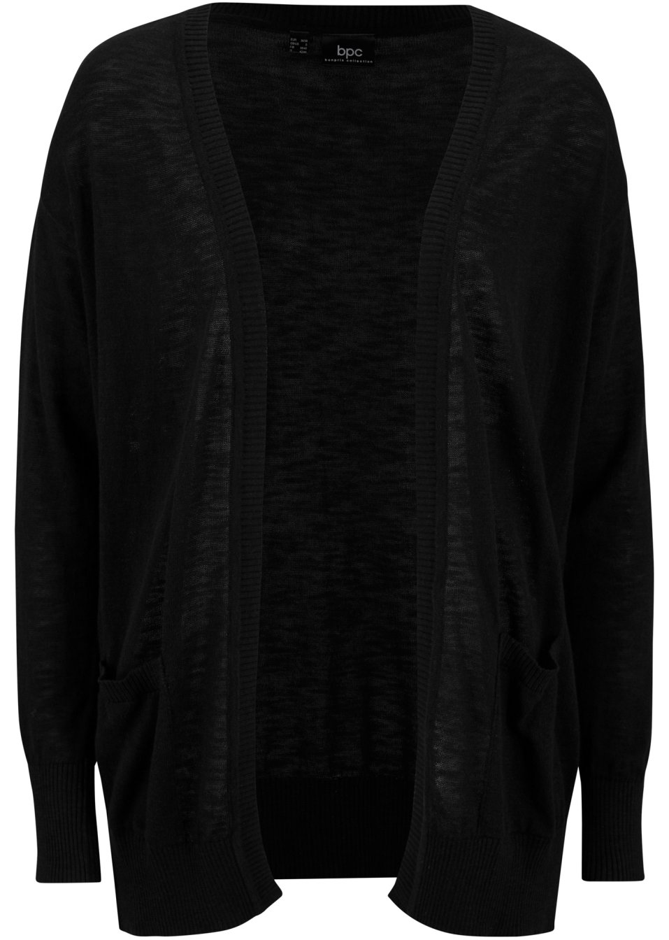 Gilet en maille avec poches