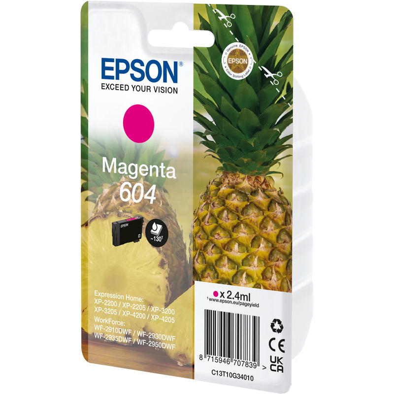 Epson 604 Tintenpatrone, magenta