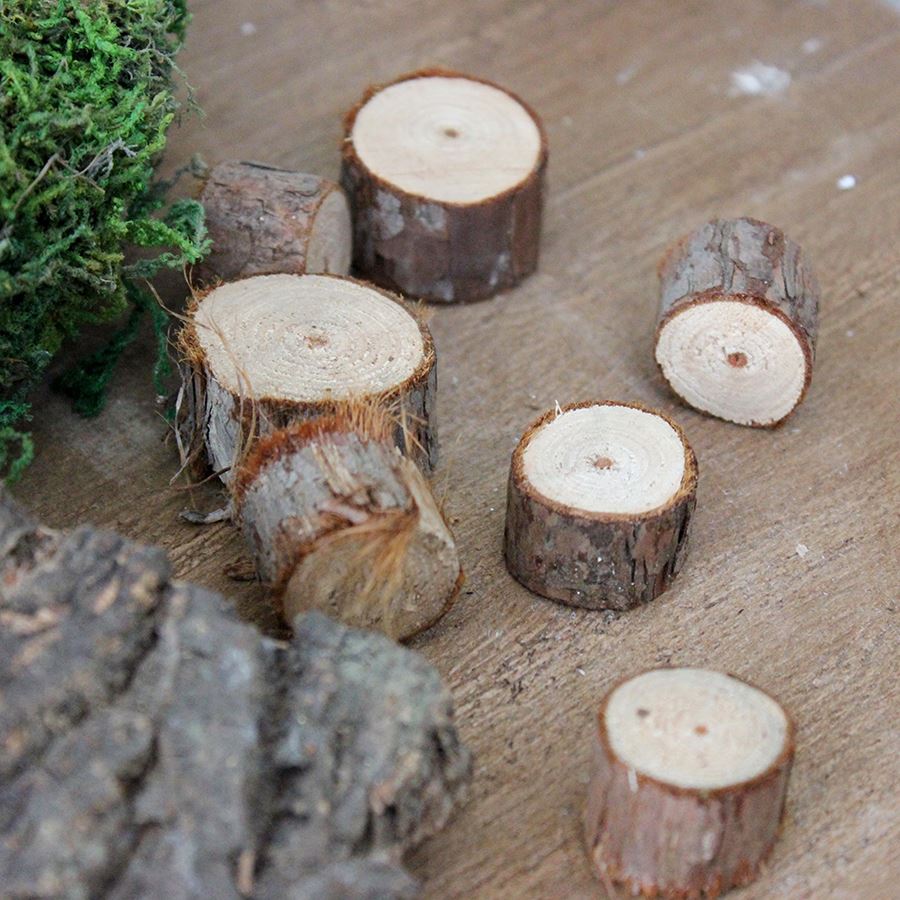Deko-Holzscheiben Klein 250g