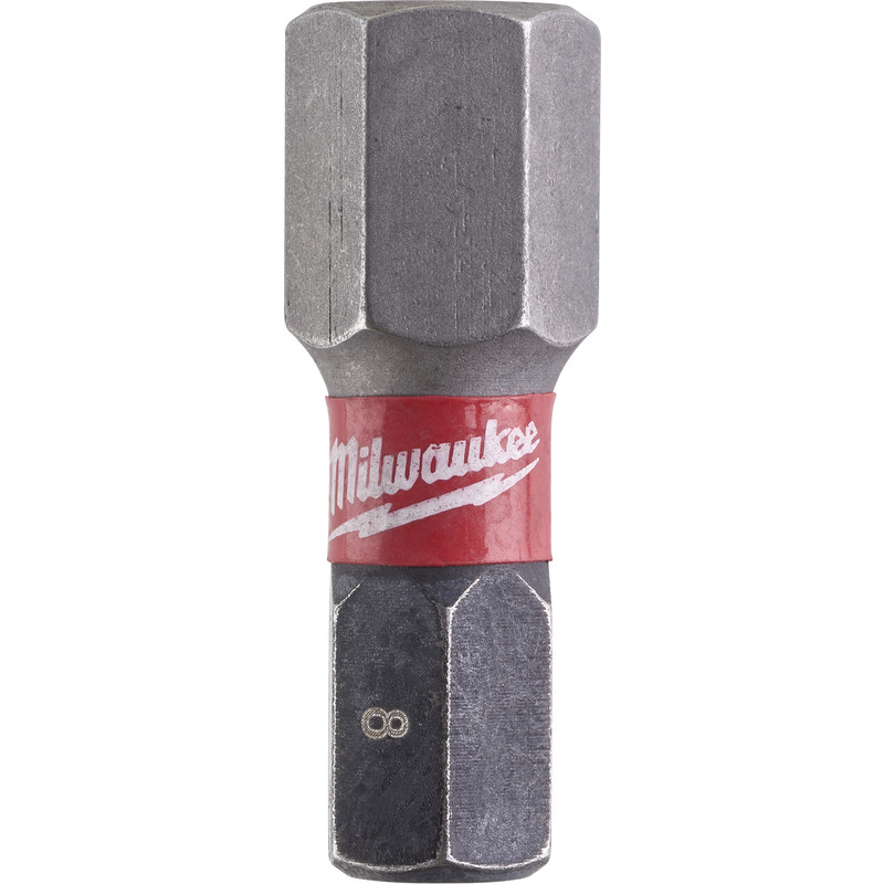 Milwaukee Shockwave schroefbit HEX8x25mm