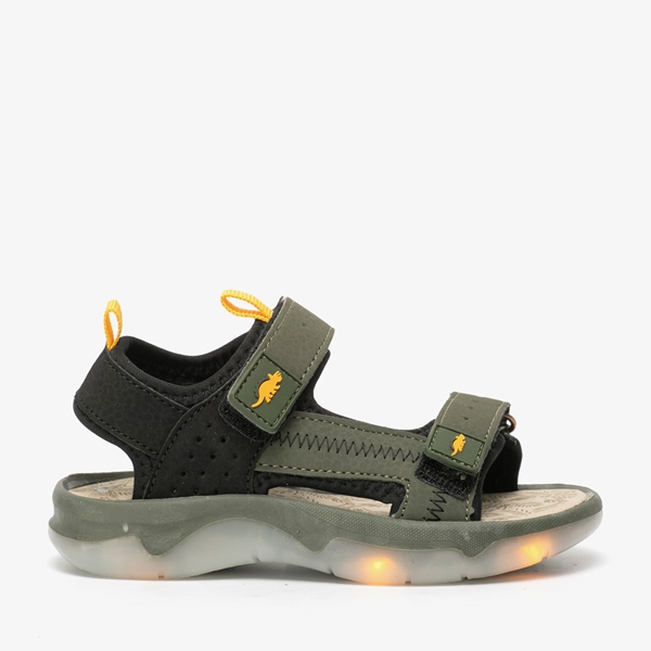 Blue Box jongens sandalen groen met lichtjes
