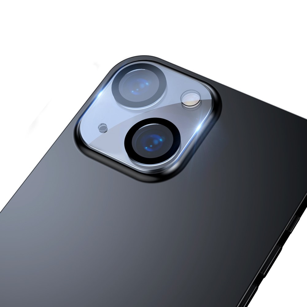 (2er Set) Baseus - iPhone 13 Mini / iPhone 13 Kamera Objektiv Protector Vollschutz Panzer Glas - Transparent