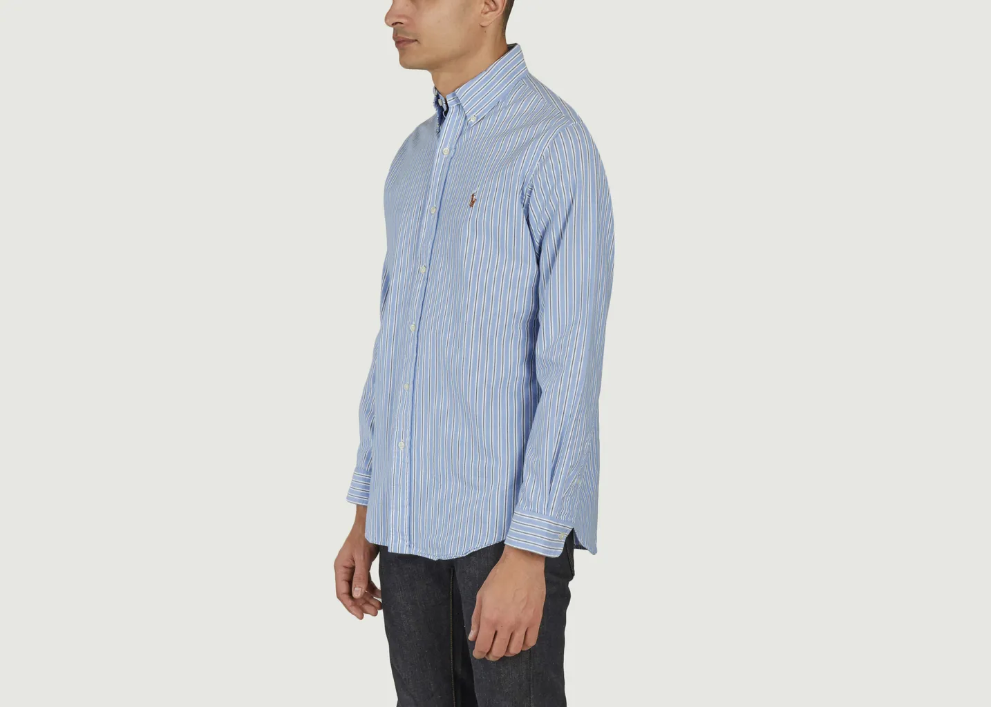 Chemise Oxford ajustée à rayures Polo Ralph Lauren