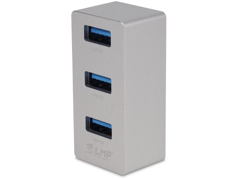 LMP USB-Hub USB-C Tiny Hub Silber USB-Hub für iMac 24