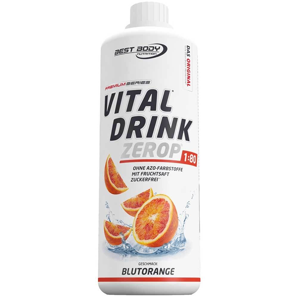 Best Body Nutrition Low Carb Vital Drink, Blutorange