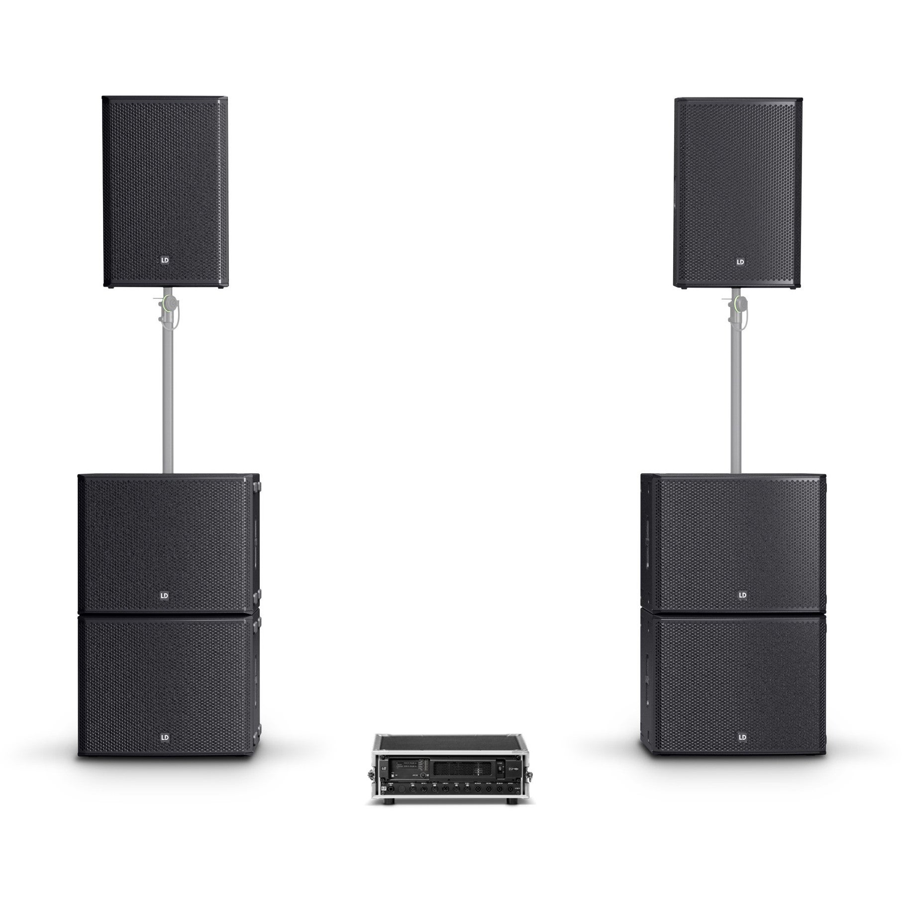 LD Systems STINGER G3 Impact Set passieve luidsprekerset 2x 15 inch + 4x 18 inch
