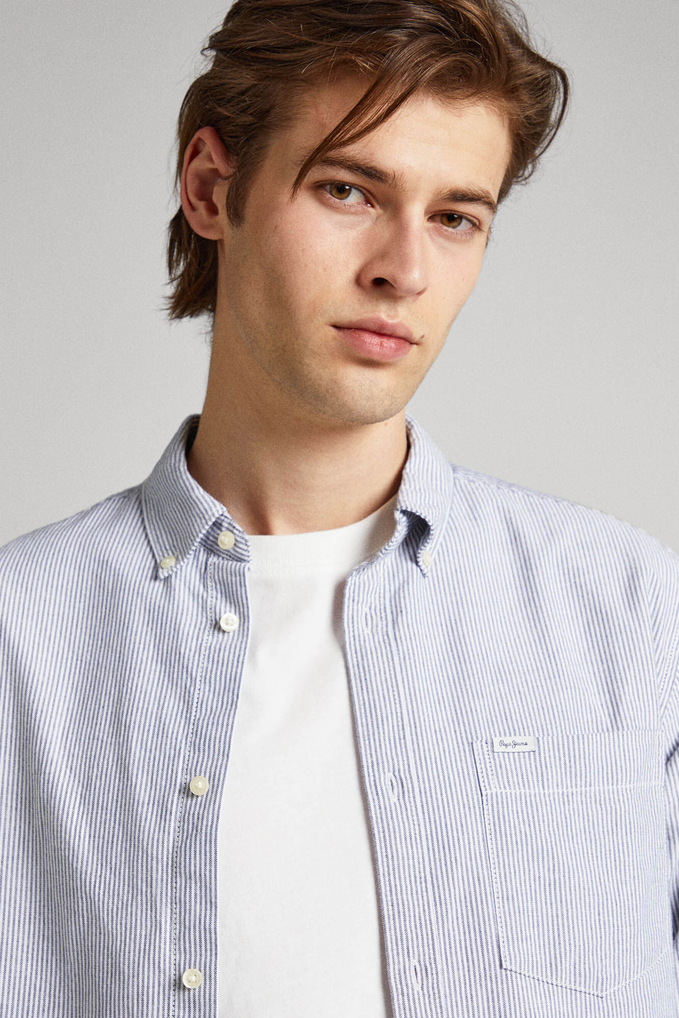 Camisa oxford listrada de Bengala