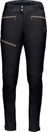 FJØRÅ  FLEX 1 Damen-Bikehose lang  caviarcastor grey  M