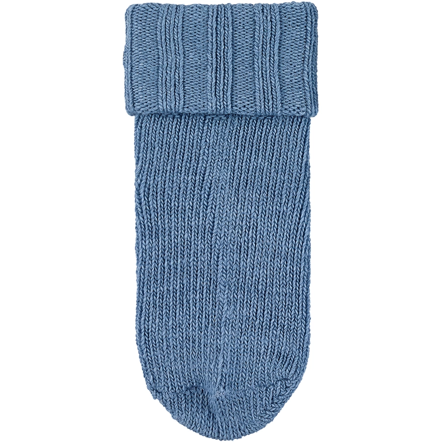 Sterntaler Fliesenflitzer Umschlag Wolle mittelblau