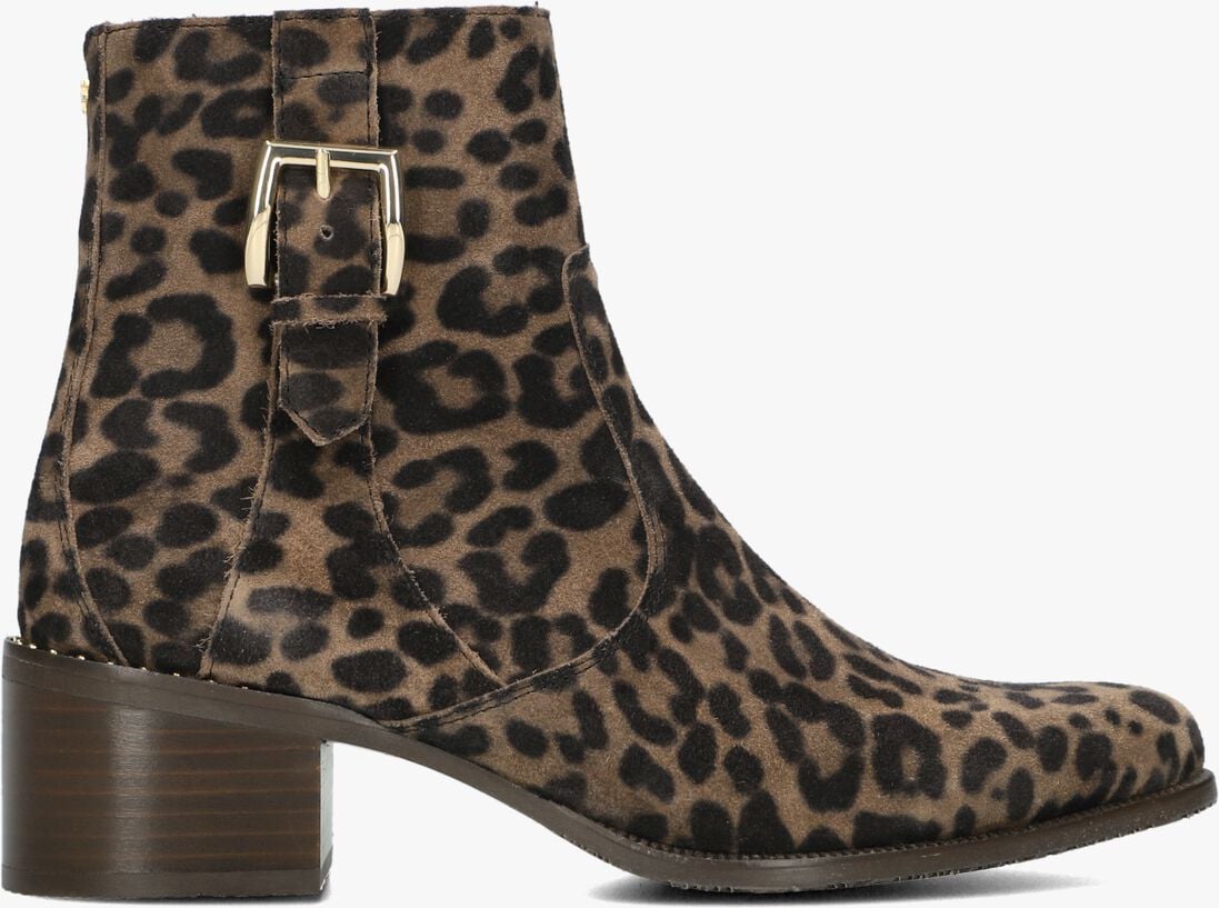 bruine floris van bommel enkellaarsjes sfw-50065 evi
