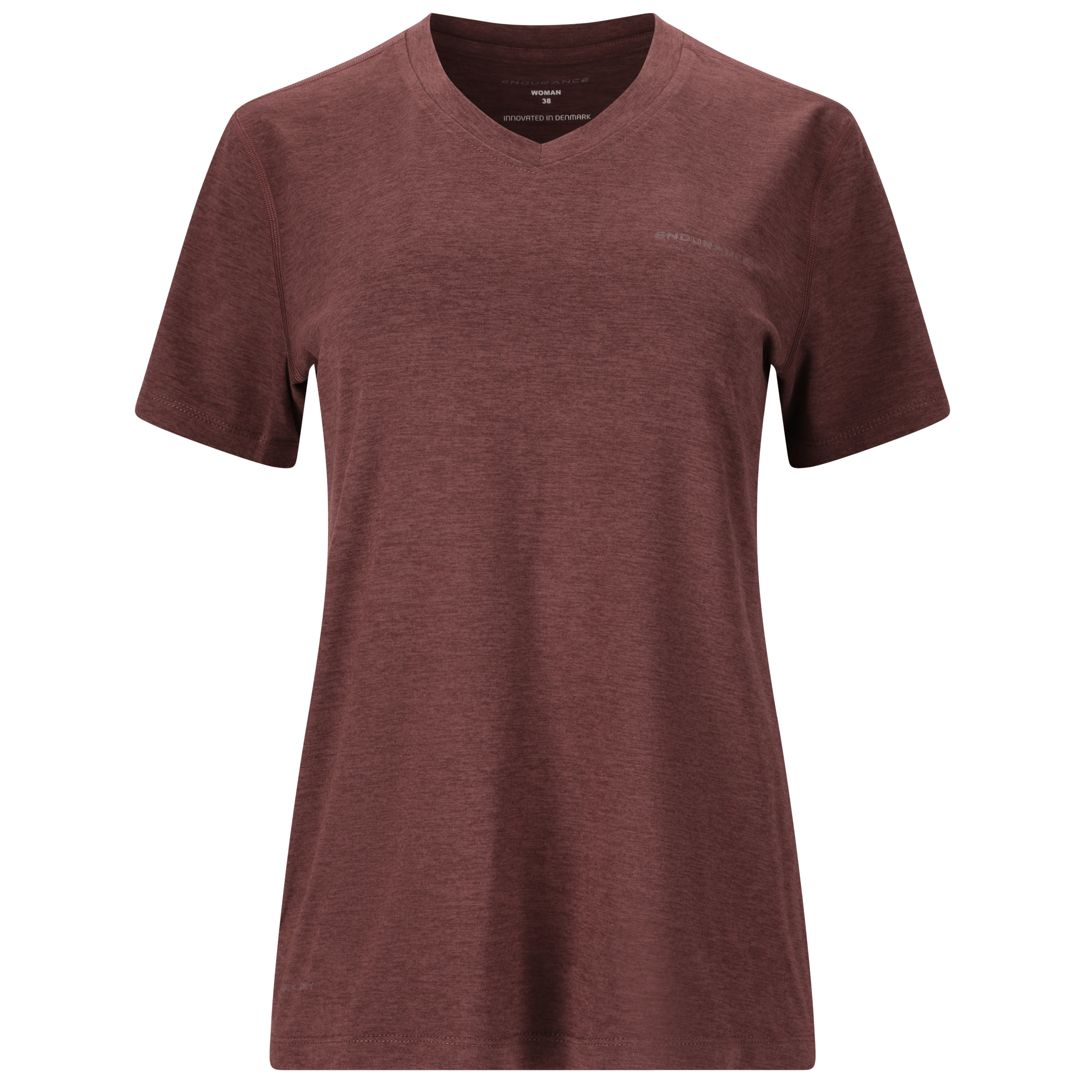 Endurance Aleaey W Melange S-S Tee - Treningstøy