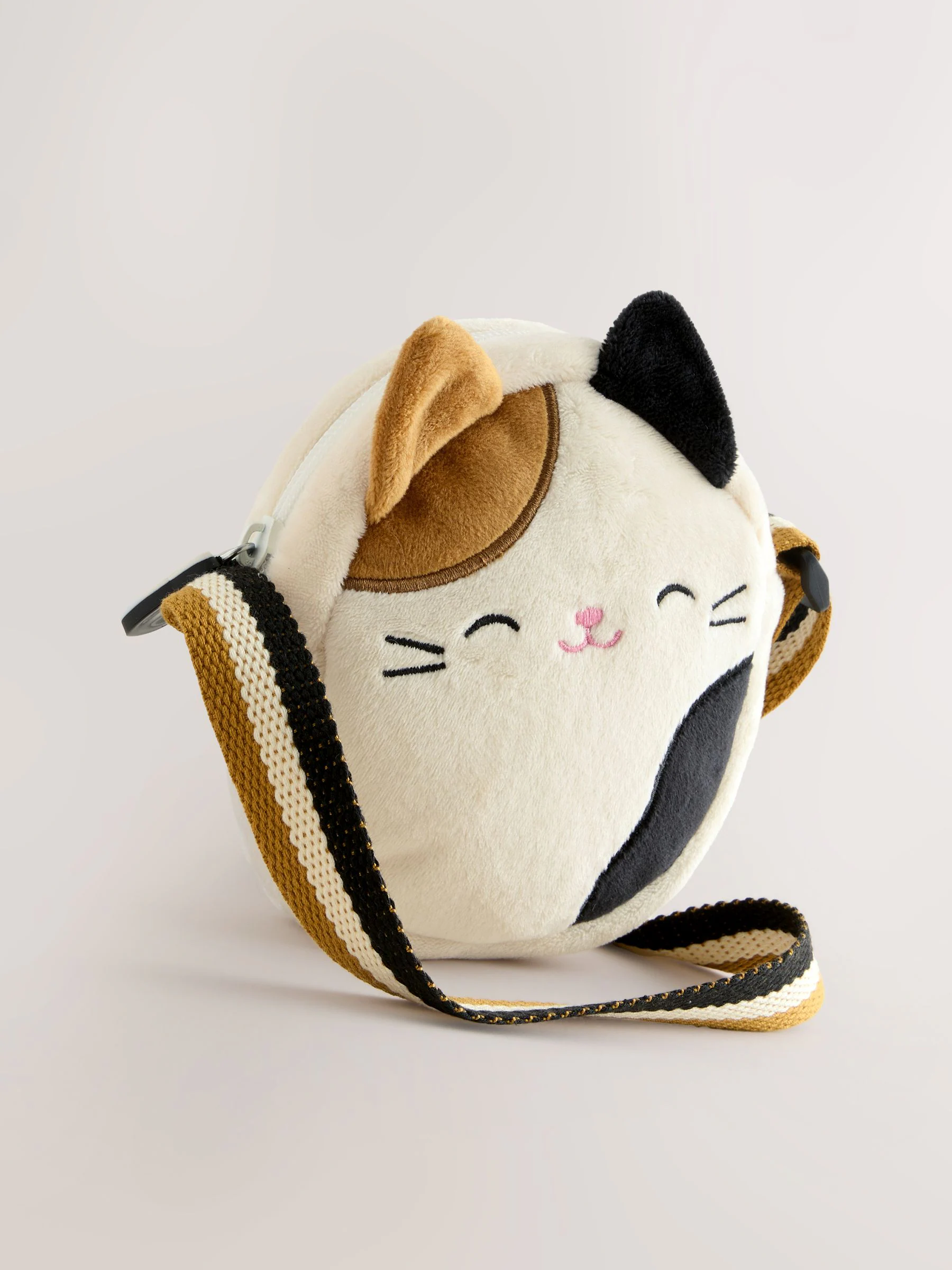 Bruin/crèmekleurig - Squishmallow Cat Cross Body Bag