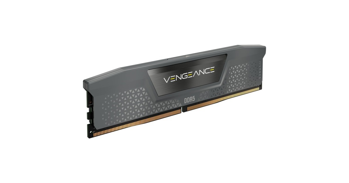Corsair64 GB DDR5-6000 Kit werkgeheugen  (Grijs, CMK64GX5M2B6000Z30, Vengeance, XMP, EXPO)