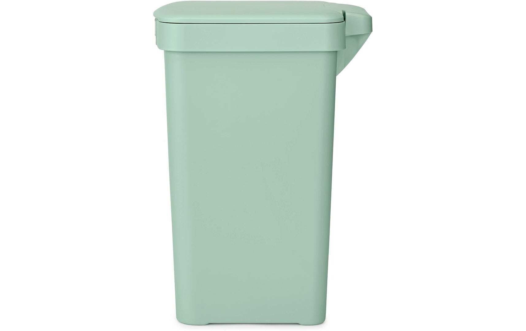 Recyclingbehälter StepUp 10 l, GrünTreteimer für Recycling Materialien