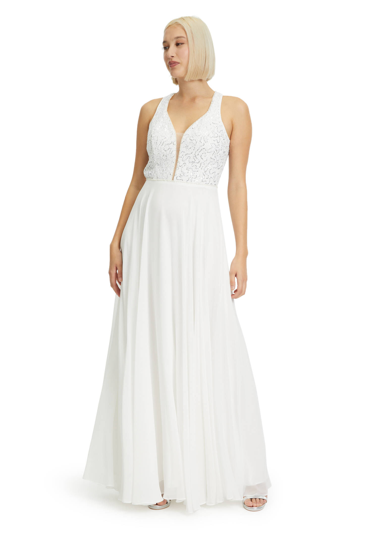 Vera Mont| Damen Abendkleid mit Pailletten