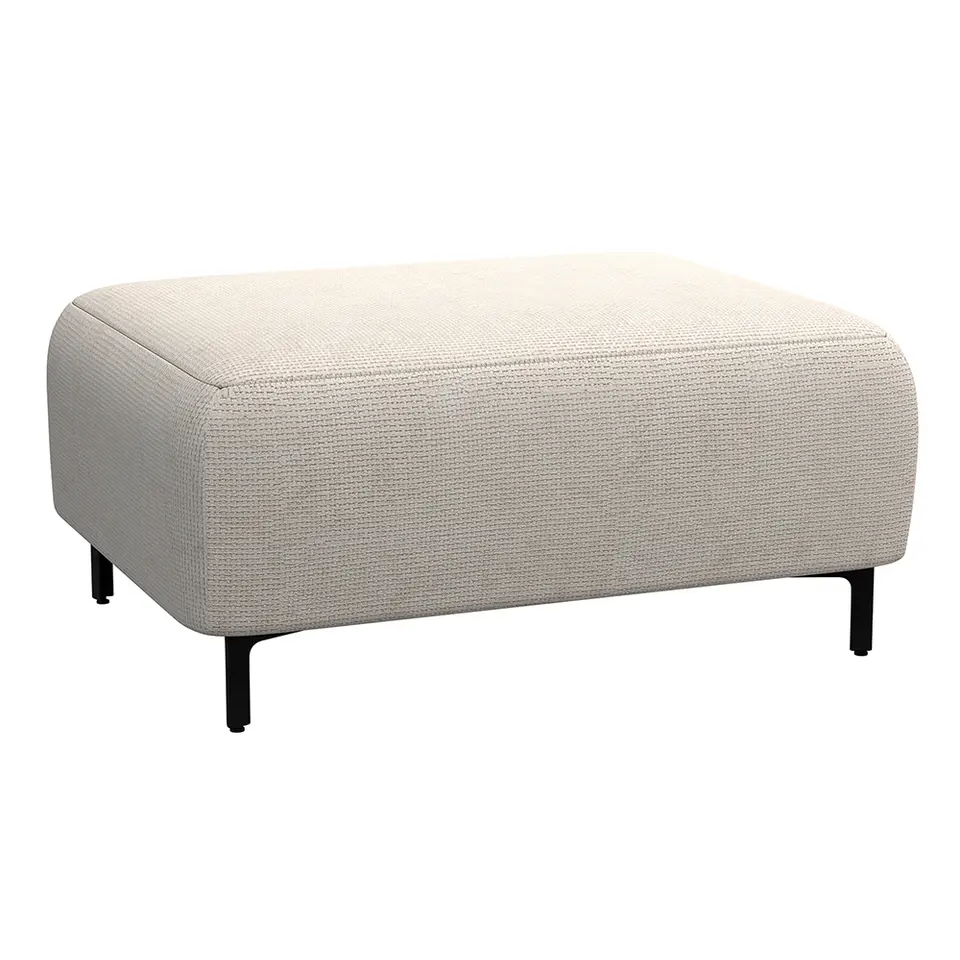 Hocker Elsa - stof Eden - beige