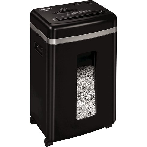 Fellowes Powershred 450M destructeur de papier Découpage par micro-broyage Noir
