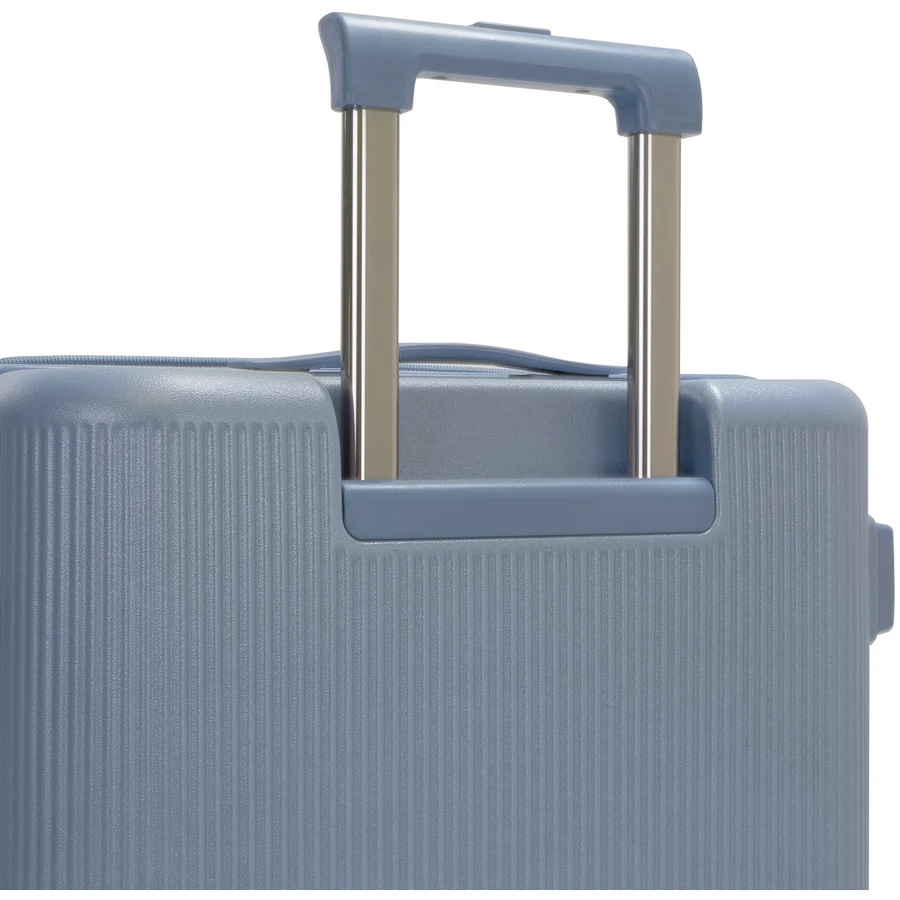 Heys Earth Tones - 4-Rollen-Trolly M 66 cm erw. glacier grey