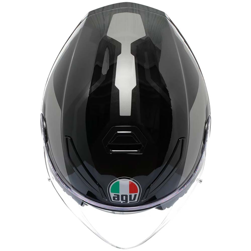 AGV - Casque K5 Jet Evo Tune Noir / Gris
