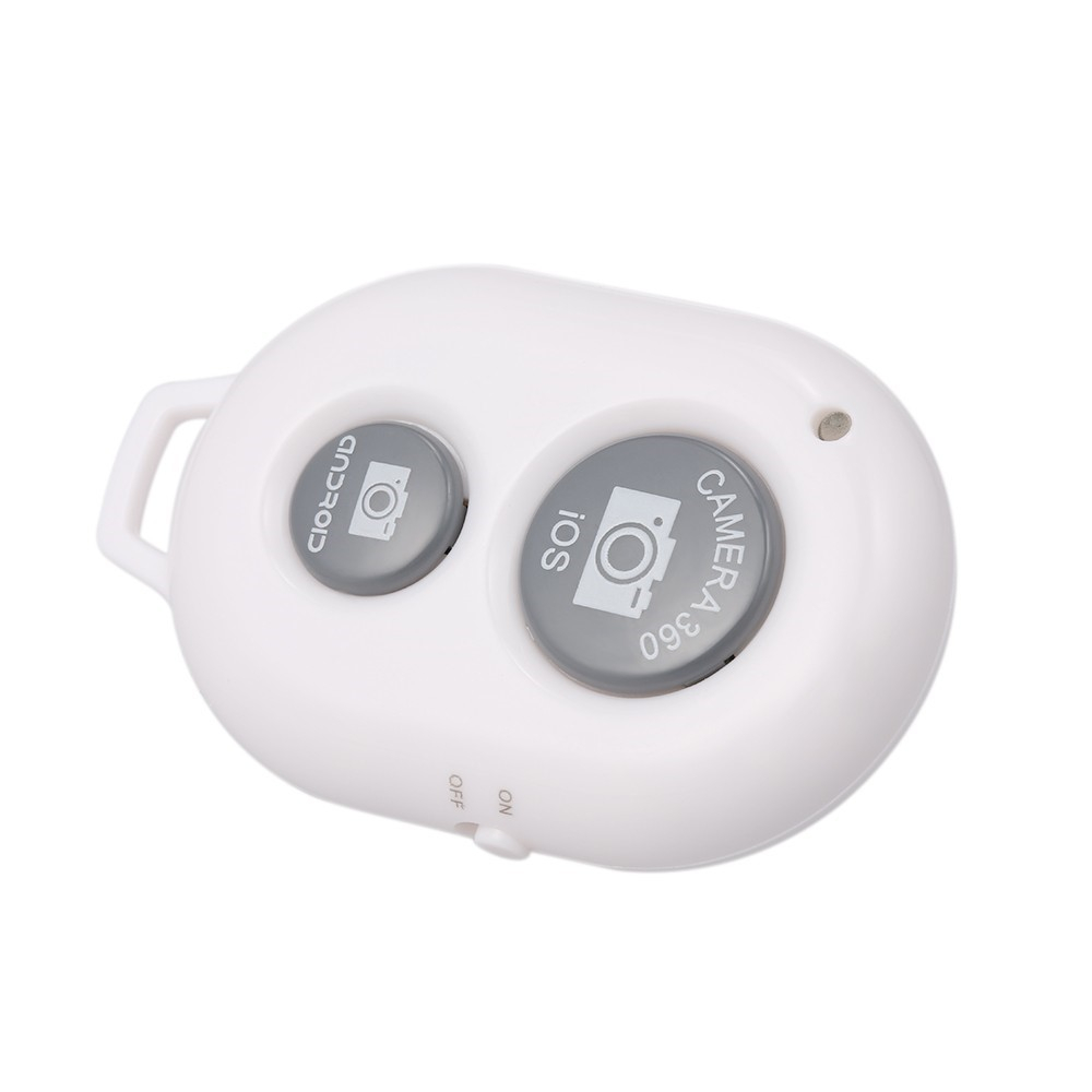 Selfie Bluetooth 3.0 Kamera Fernauslöser Remote Control iOS / Android - Weiss