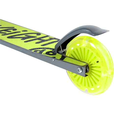 Skeight LED løbehjul grå/lime